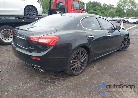 2017 Maserati Ghibli S из США, поврежденный, VIN ZAM57RSS2H1225297